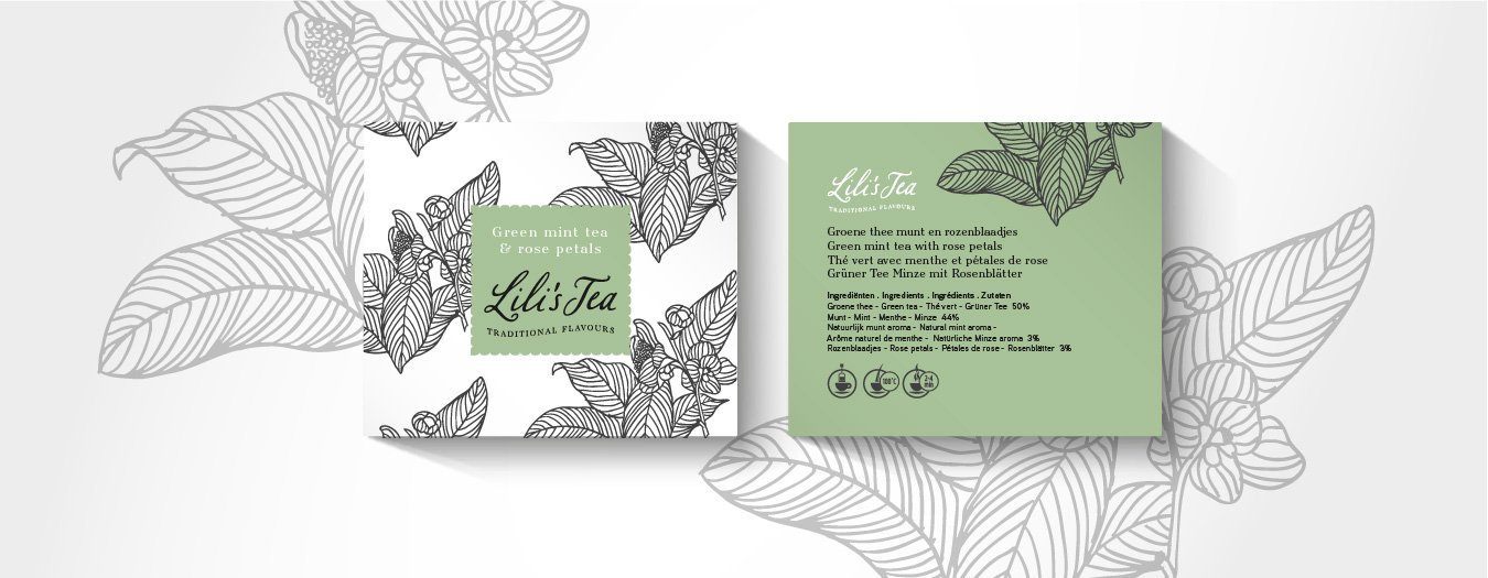 Lili's Tea packaging 2